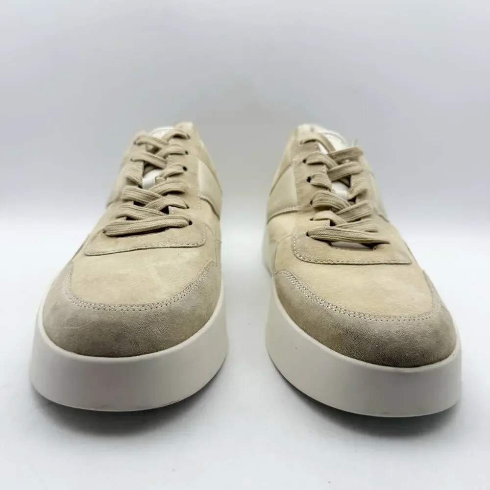 Vince Womens Warren Low Sneakers US 13 M EU 45 Beige Tan Suede GUC